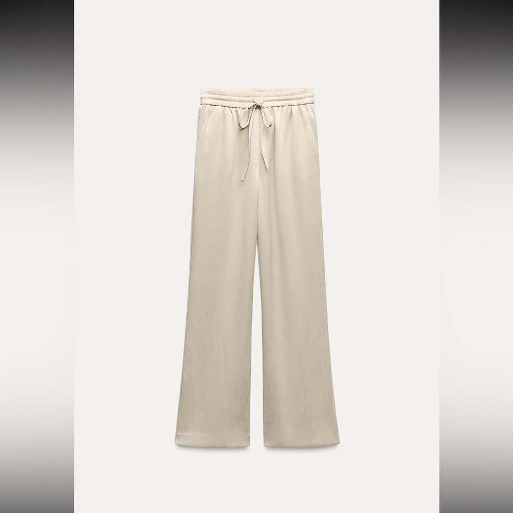 Zara satin pants